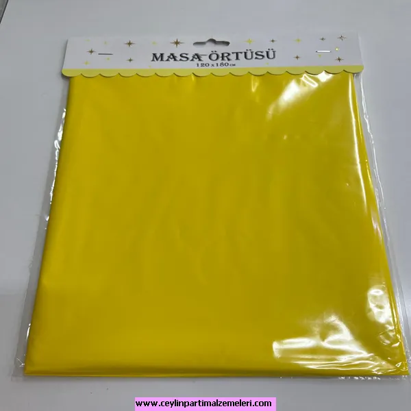 Sarı Lüks Masa Örtüsü